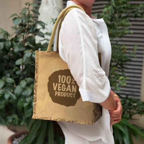 Monza Jute Tote Bag