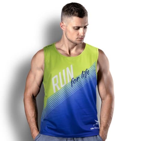 Custom Mens Sports Singlet — view 2 of 4