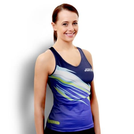 Custom Womens Performance Singlet — view 2 of 4