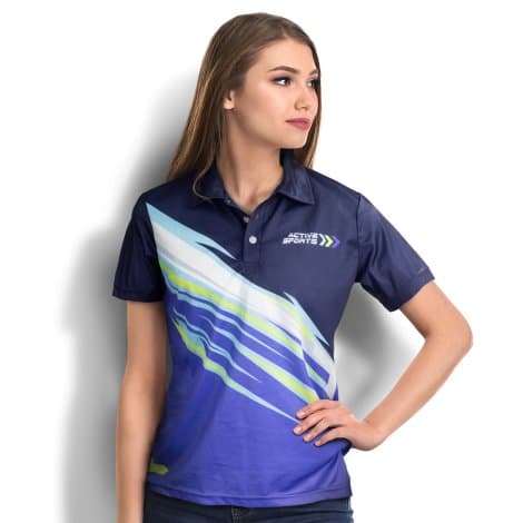 Custom Womens Sports Polo — view 2 of 4