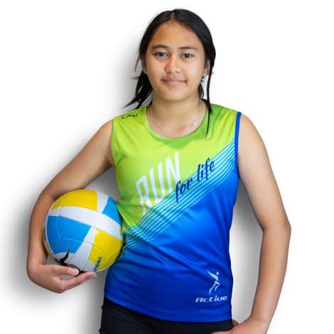 Custom Kids Sports Singlet — view 2 of 4