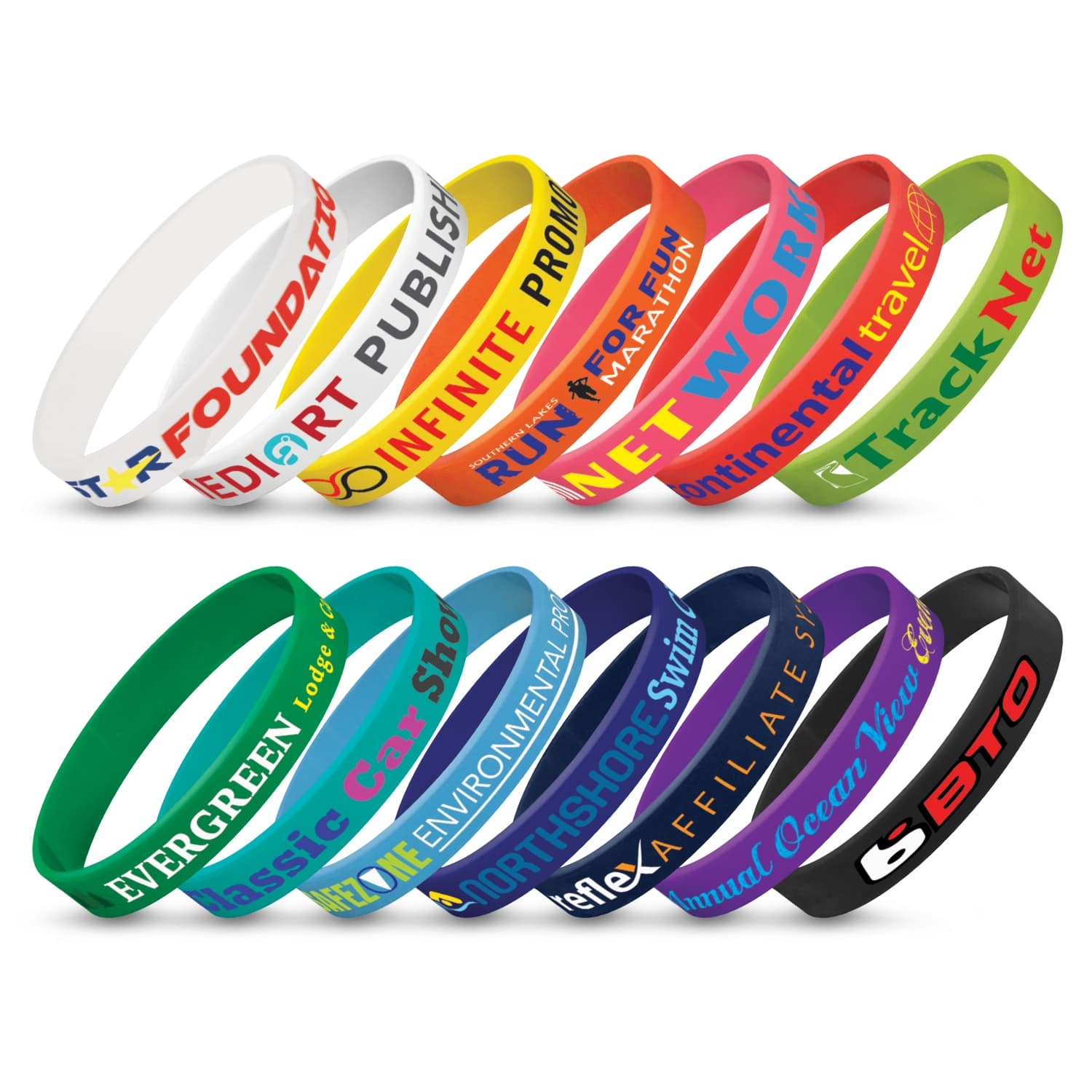 Silicone Wrist Band - Indent — view 2 of 4
