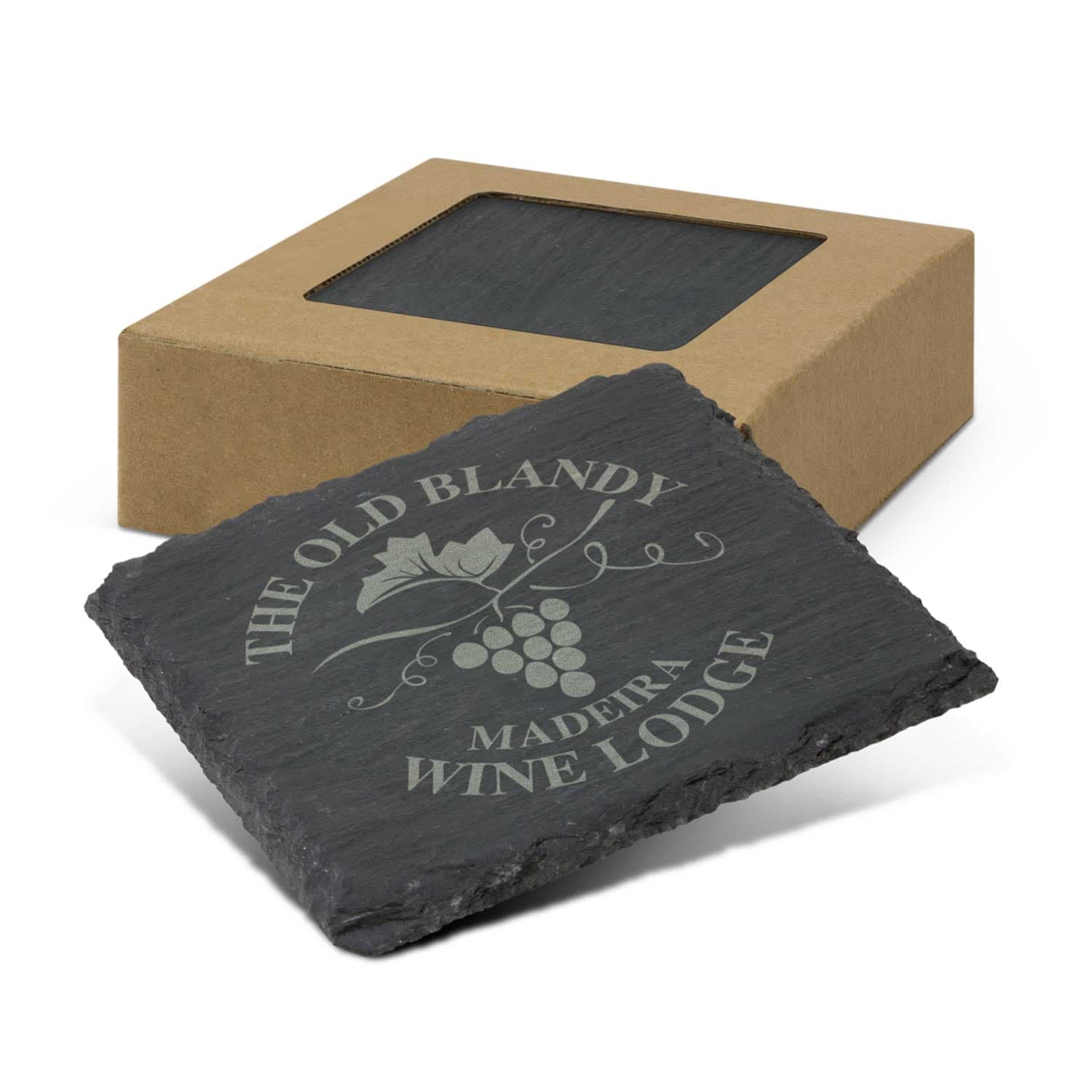 Slate Coaster - Set of 4 — view 2 of 3