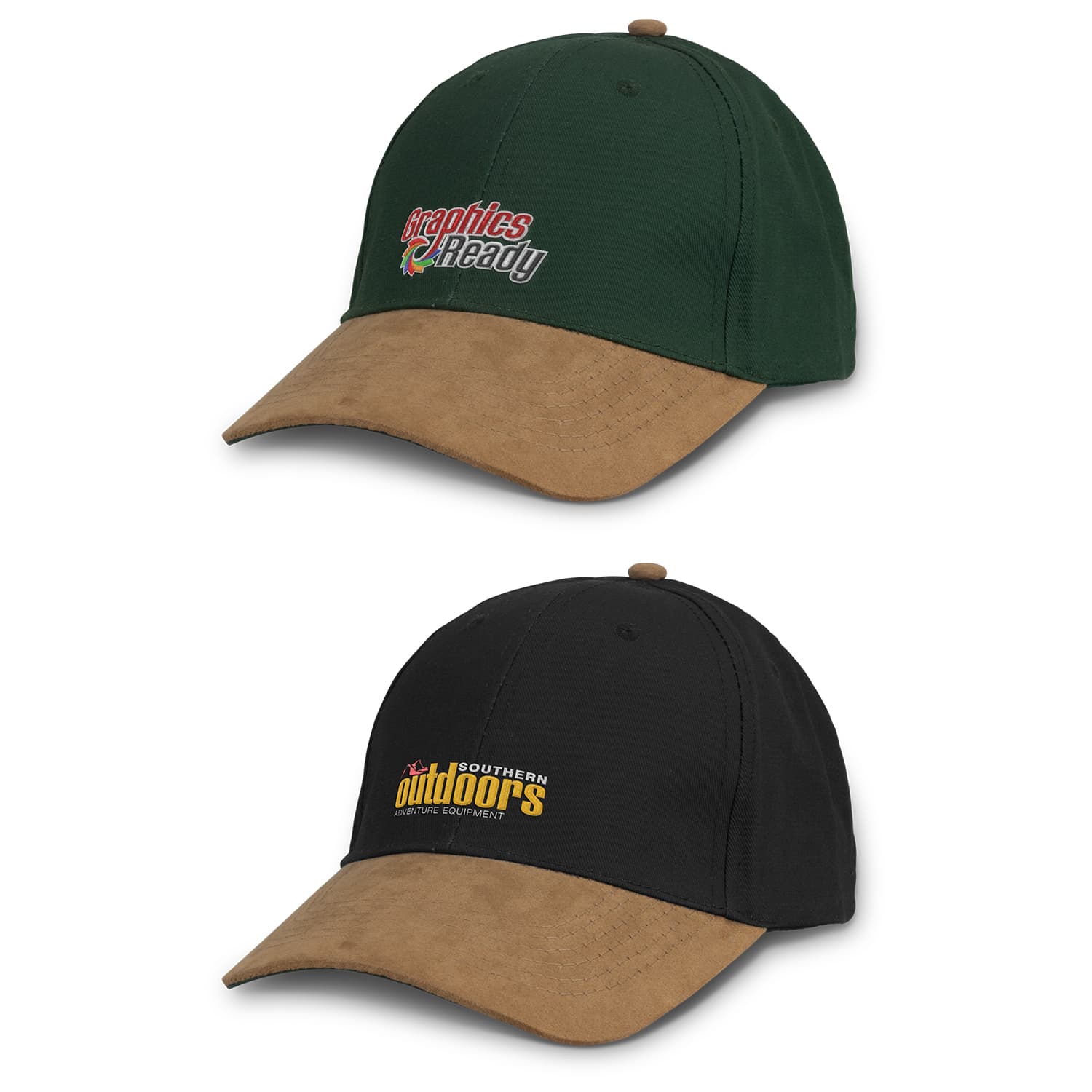 Outback Suede Peak Cap — view 2 of 4
