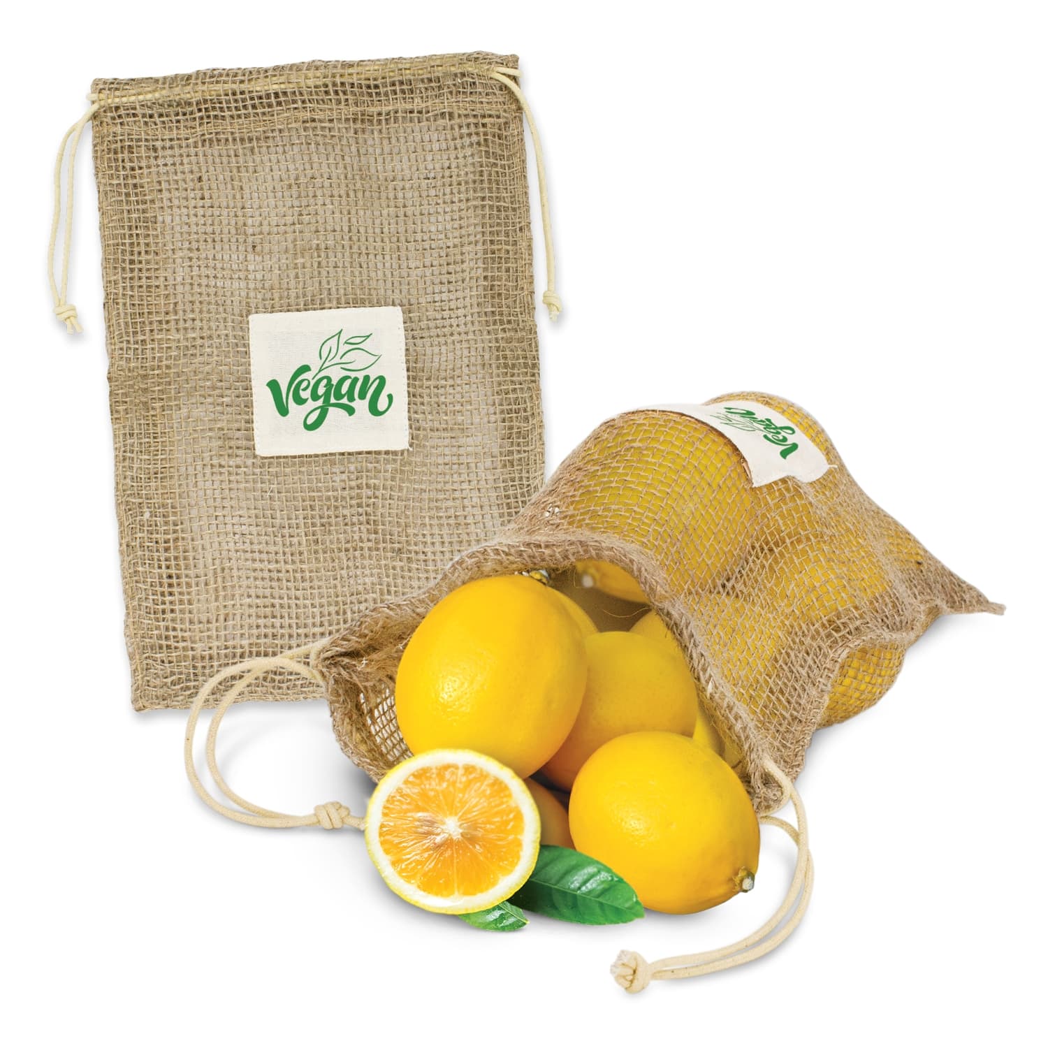 Jute Net Produce Bag — view 2 of 3