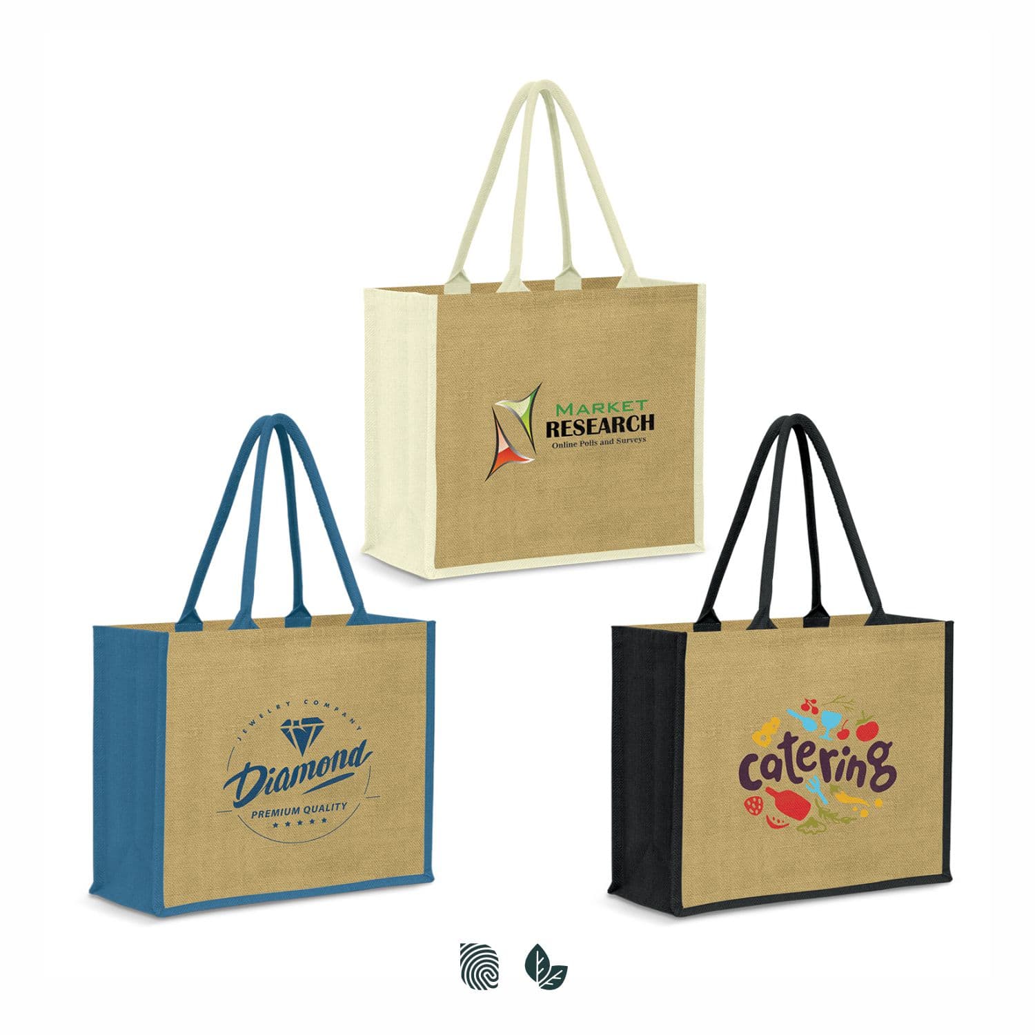 Modena Jute Tote Bag — view 2 of 4