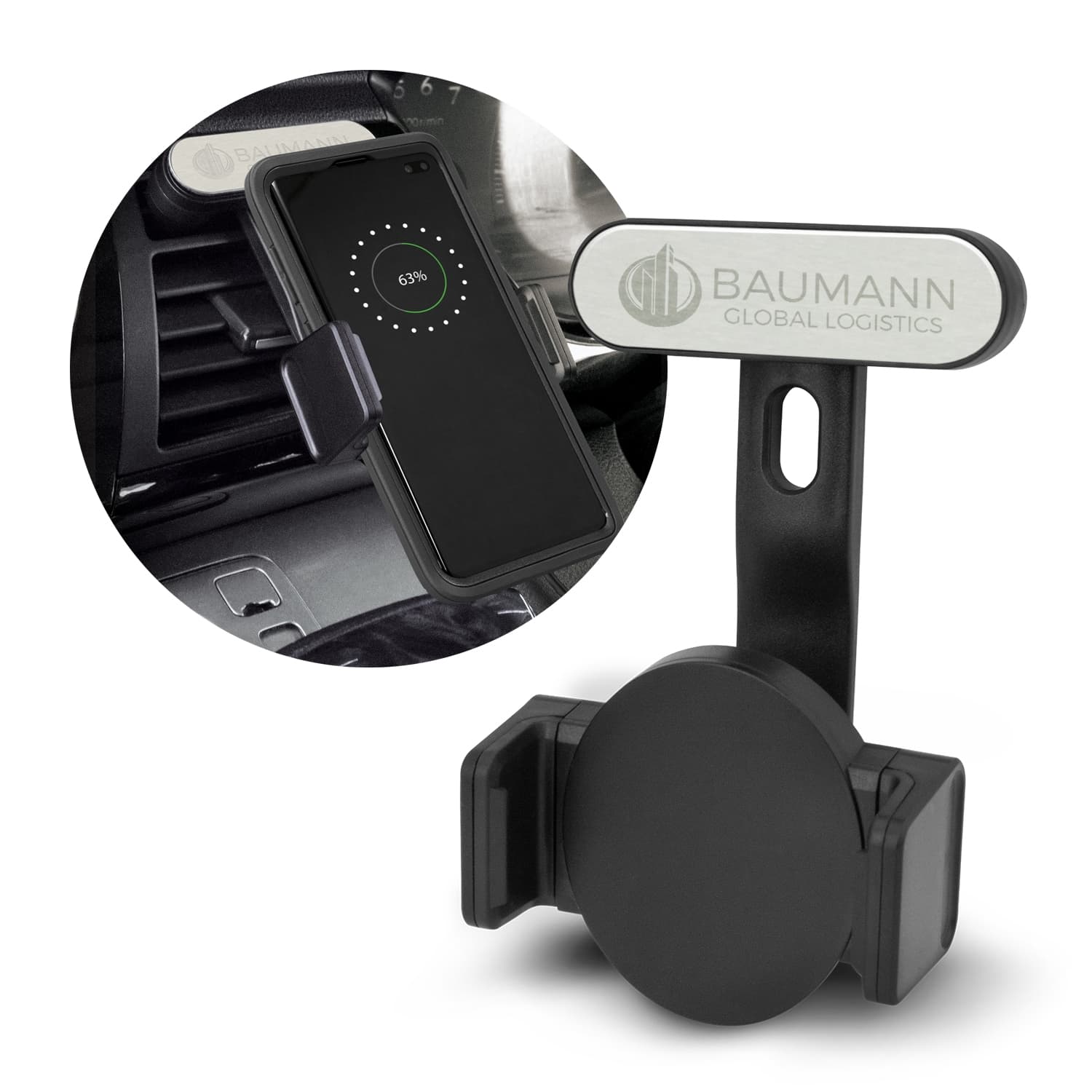 Zamora Wireless Charging Phone Holder — view 3 of 4