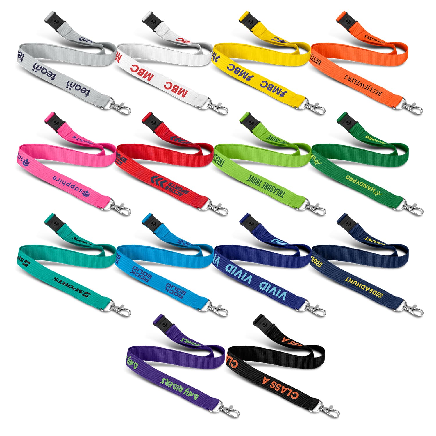 Soft Touch Logo Lanyard — view 2 of 4