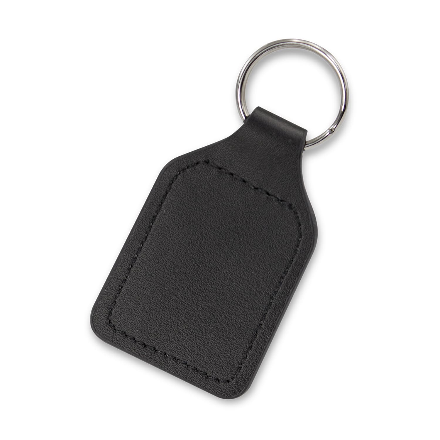 Prince Leather Key Ring - Square — view 3 of 4