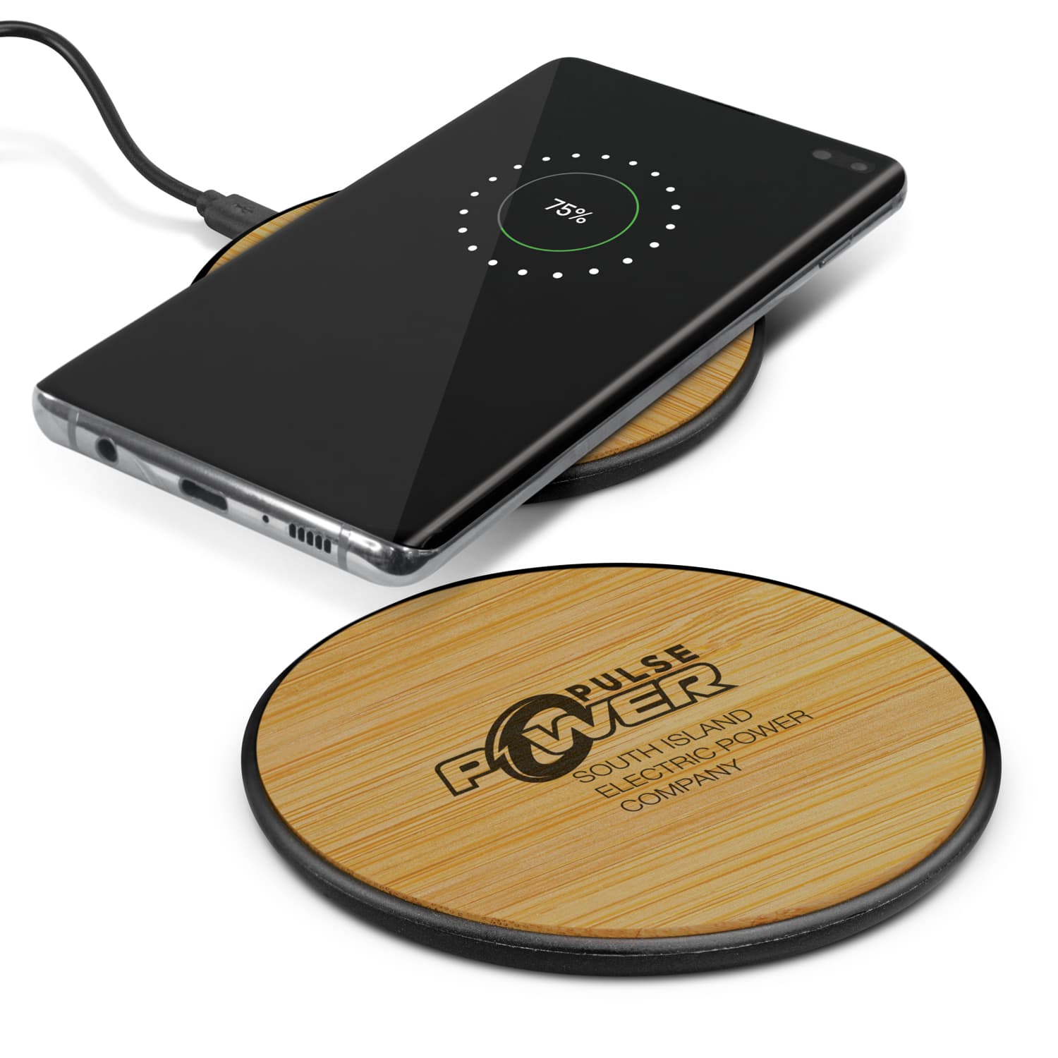 Bamboo 5W Wireless Charger — view 2 of 3