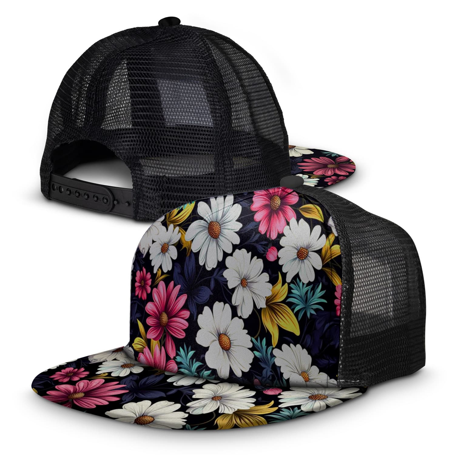 Impala Custom Flat Peak Mesh Cap — view 2 of 4