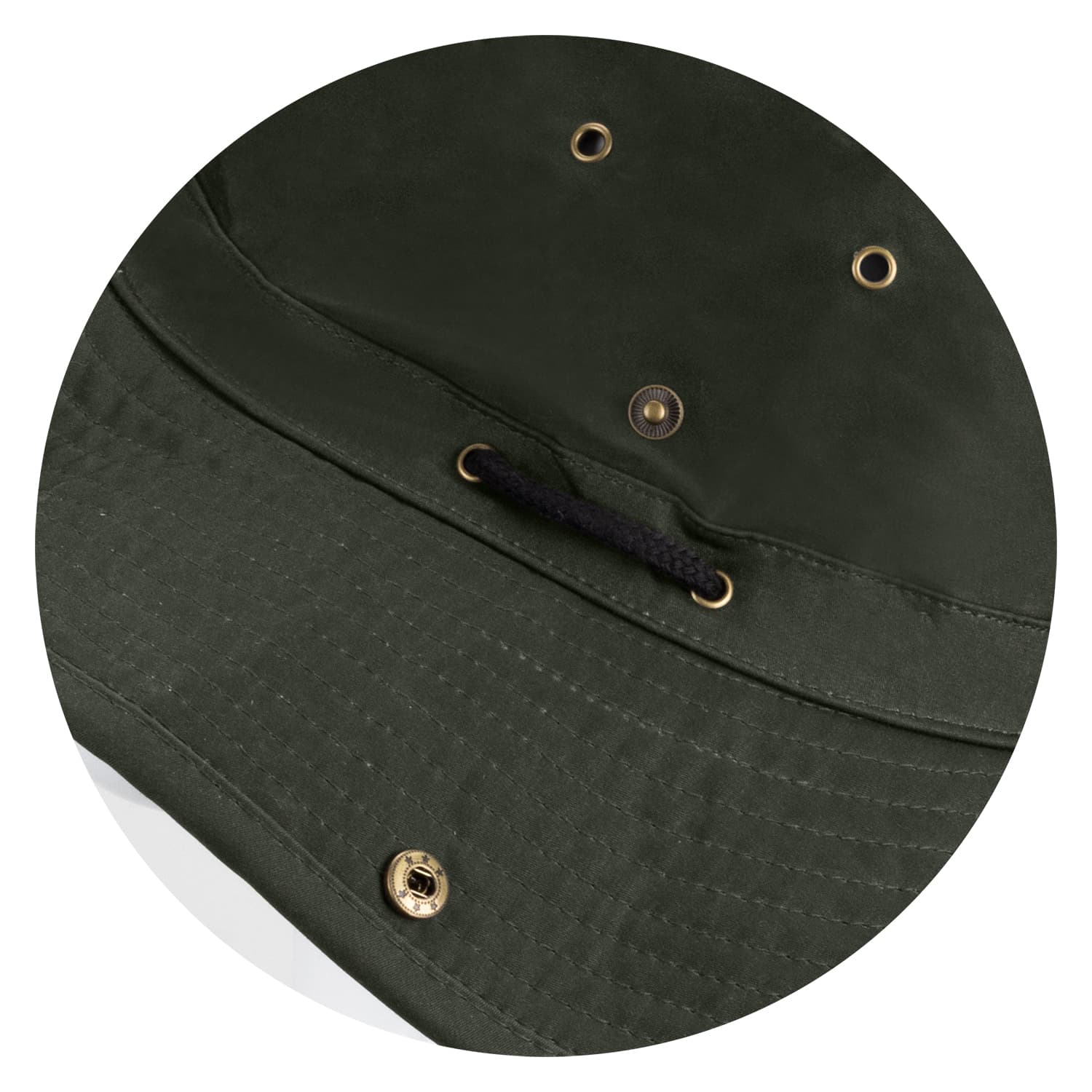 Oilskin Wide Brim Hat — view 4 of 4
