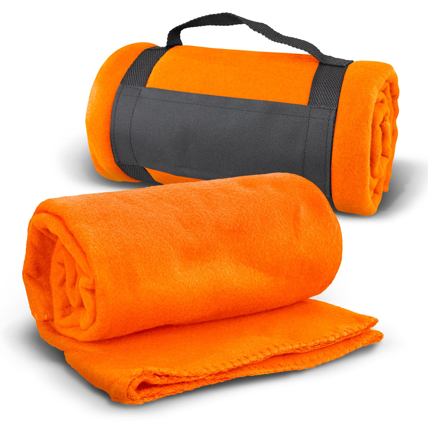 Glasgow Fleece Blanket with Strap — view 3 of 4
