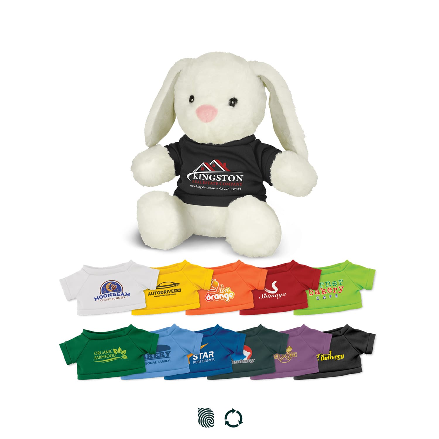 Rabbit Plush Toy — view 2 of 4