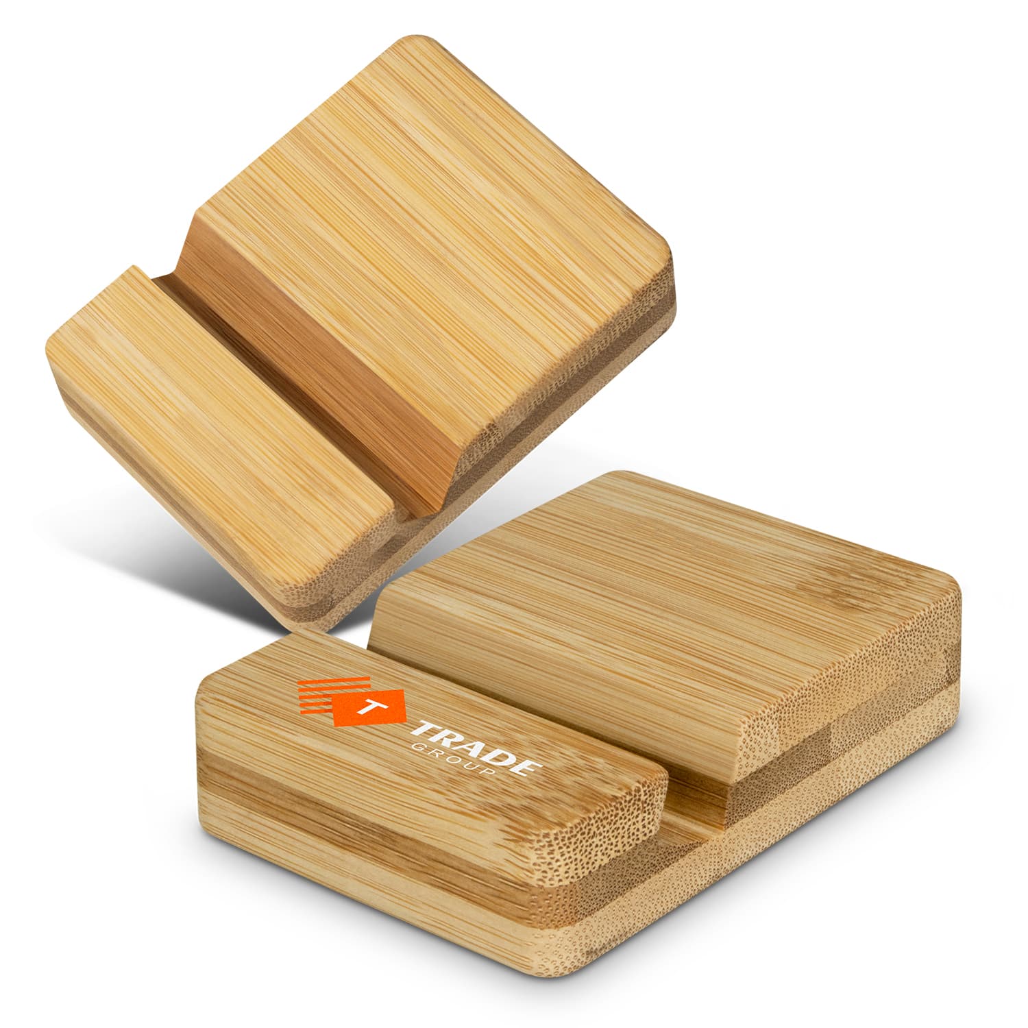 Bamboo Phone Stand — view 2 of 4