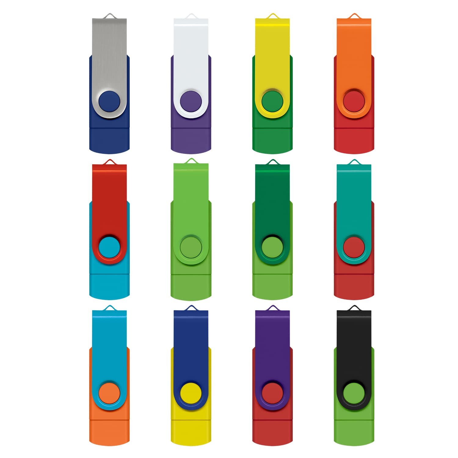 Helix 8GB Dual Flash Drive — view 3 of 4
