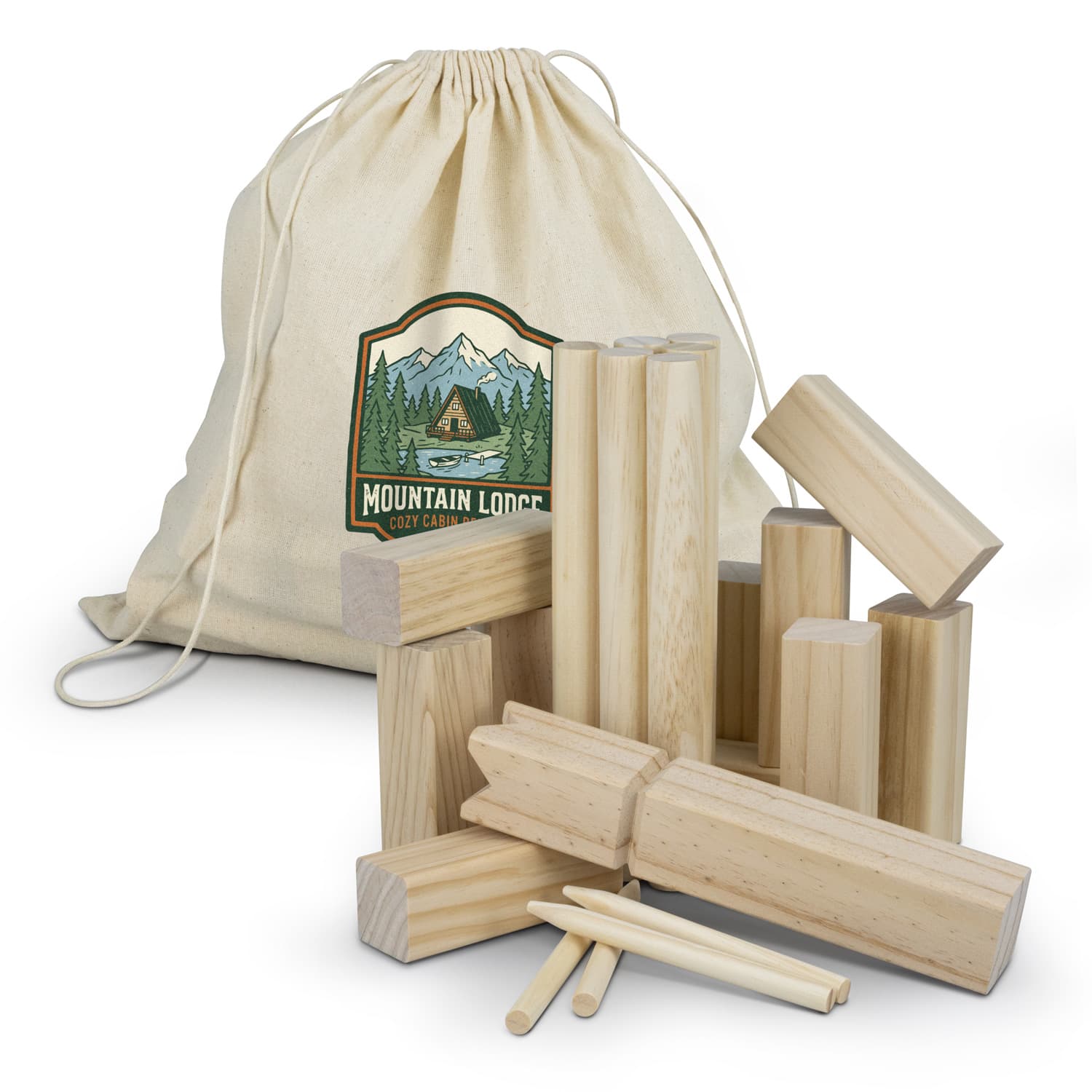 Kubb Wooden Game — view 2 of 4