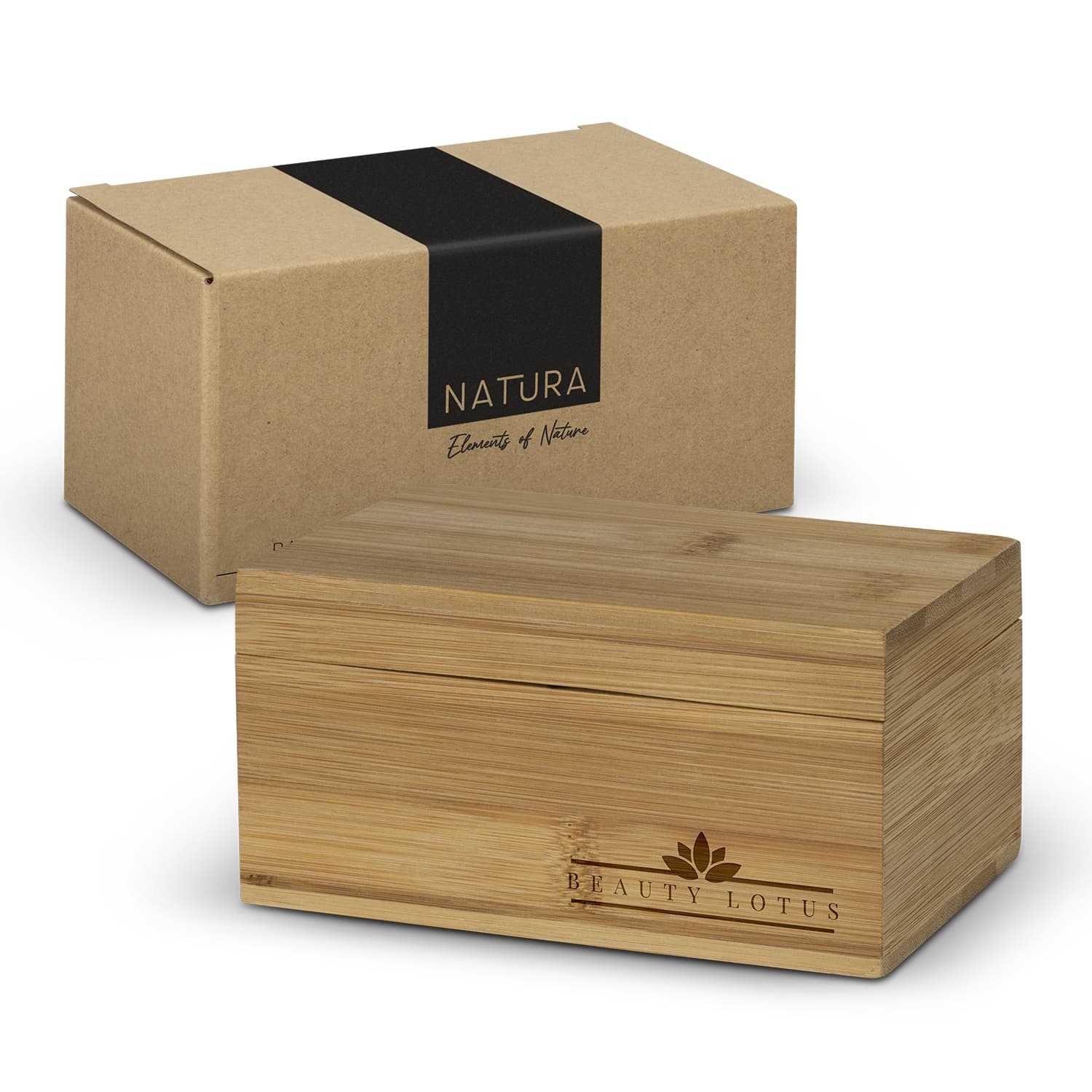 NATURA Bamboo Tea Box — view 2 of 4