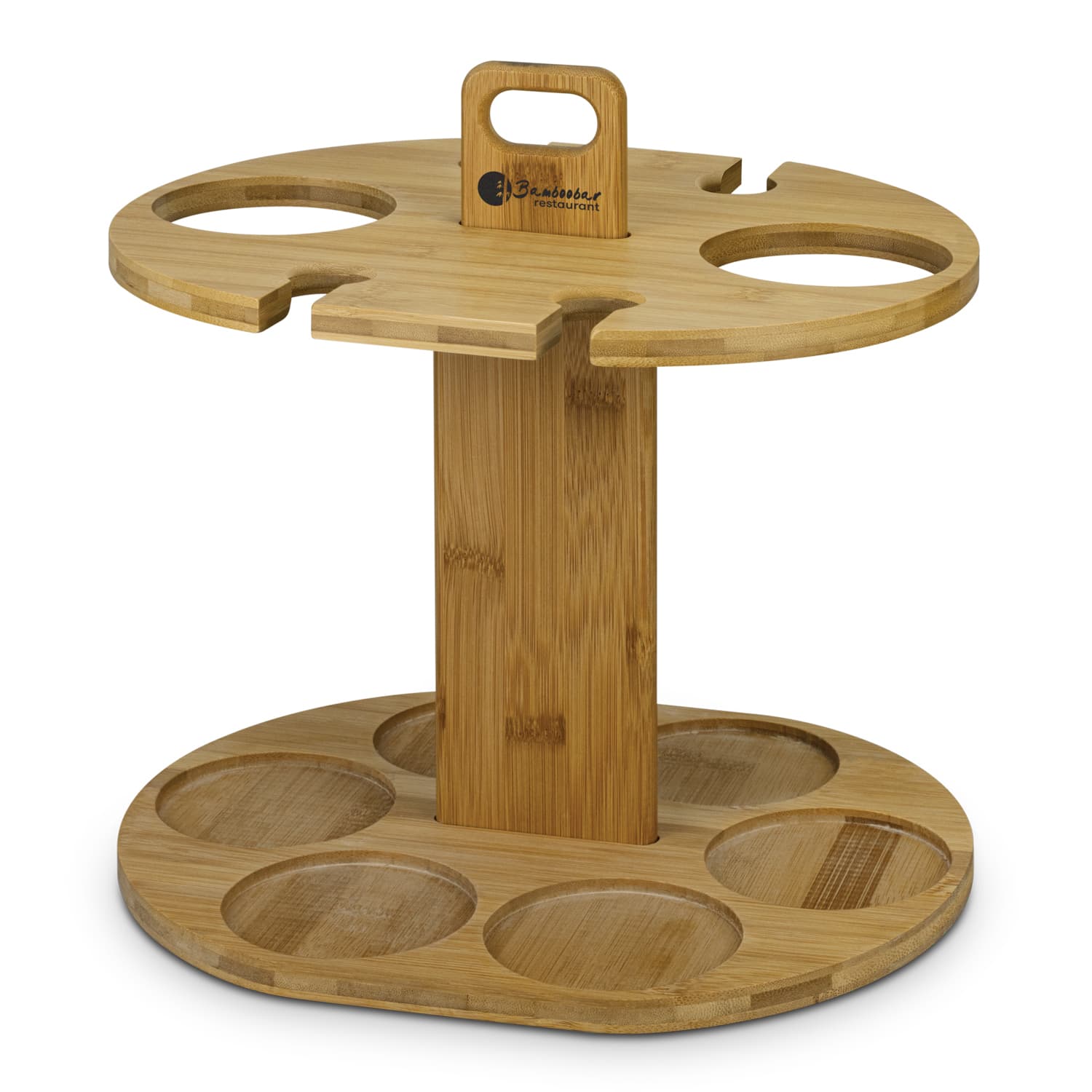Bamboo Wine Rack — view 3 of 4
