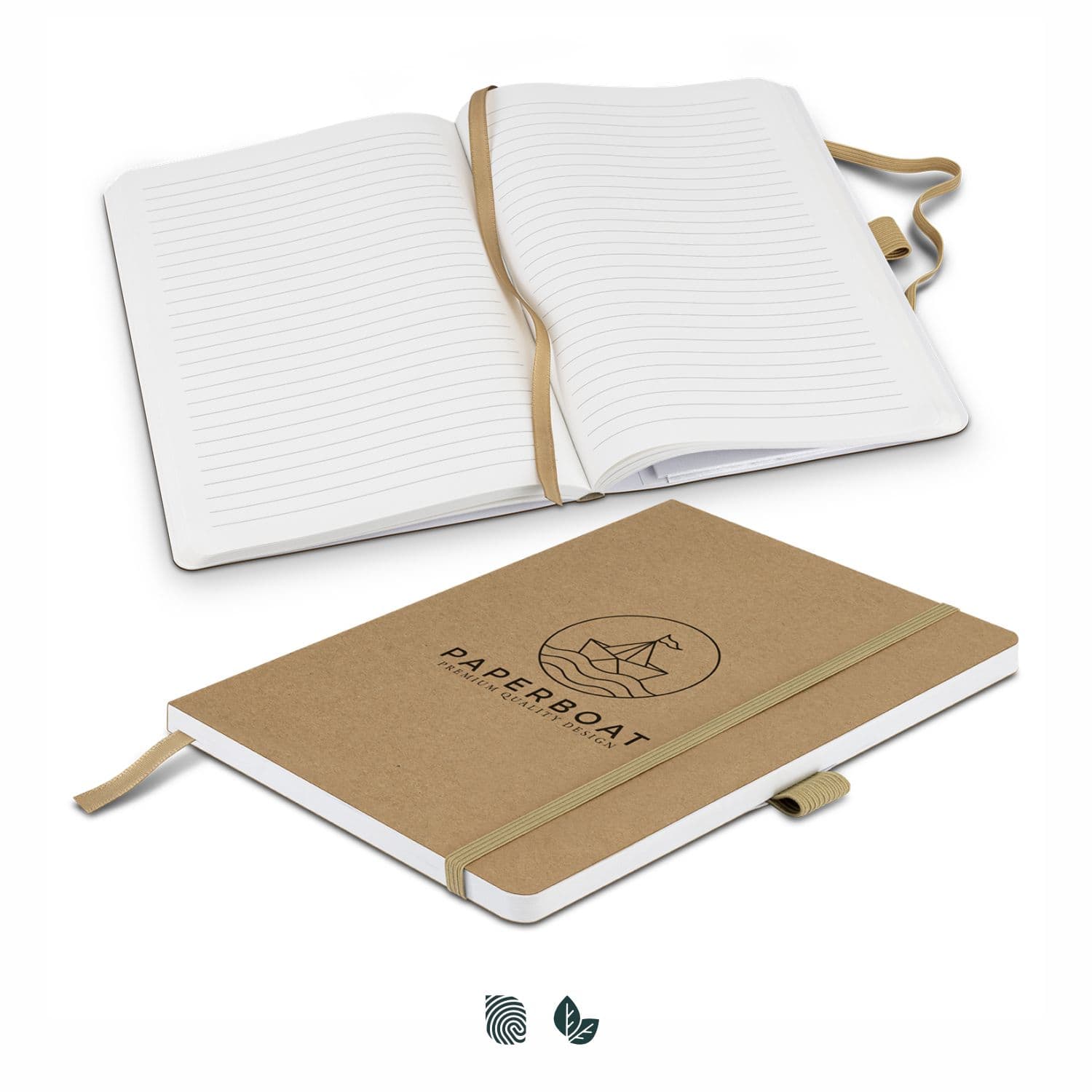 Beaumont Stone Paper Notebook — view 3 of 4