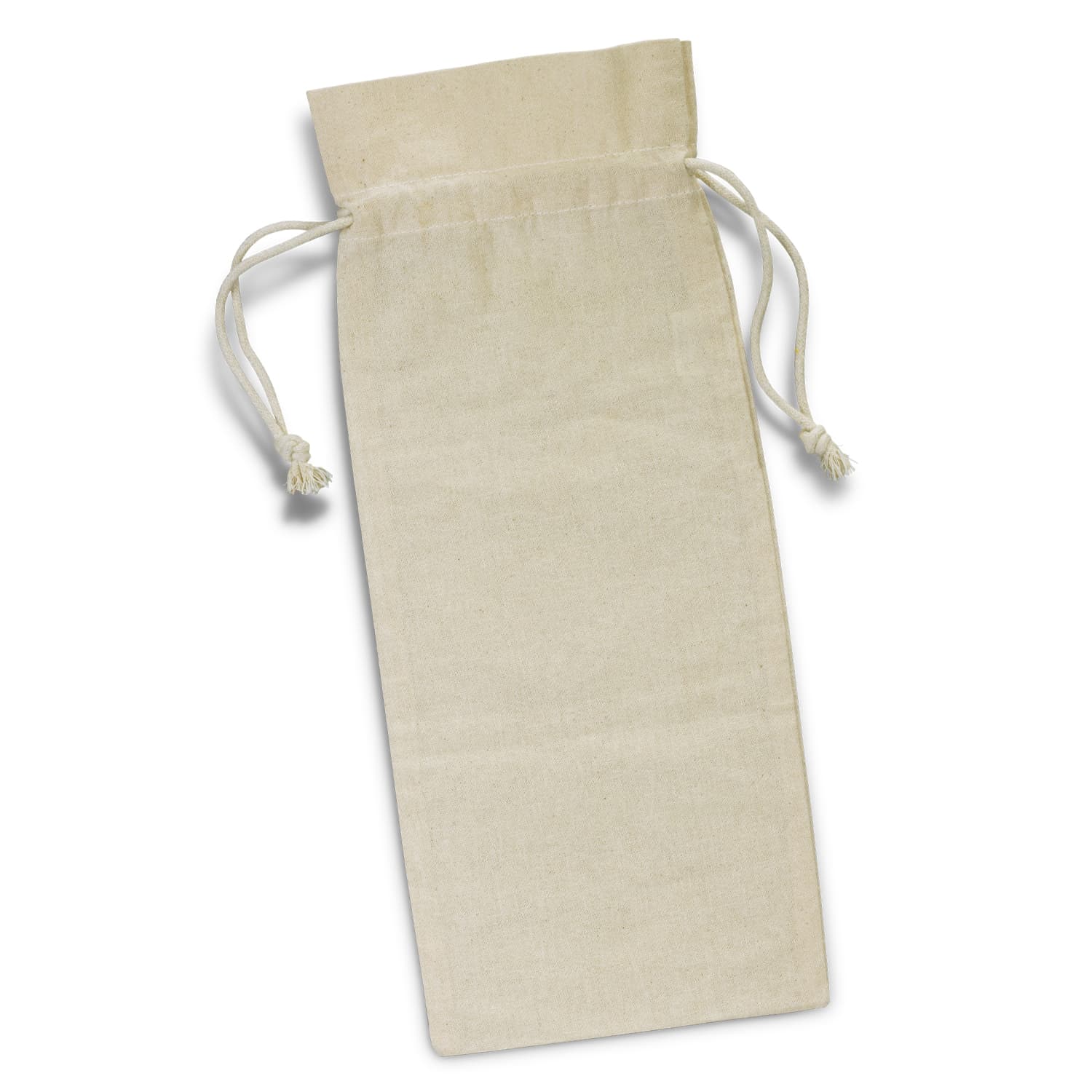 Cotton Wine Drawstring Bag — view 3 of 4