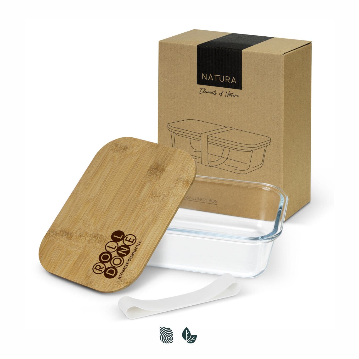 NATURA Iris Glass Lunch Box — view 3 of 4