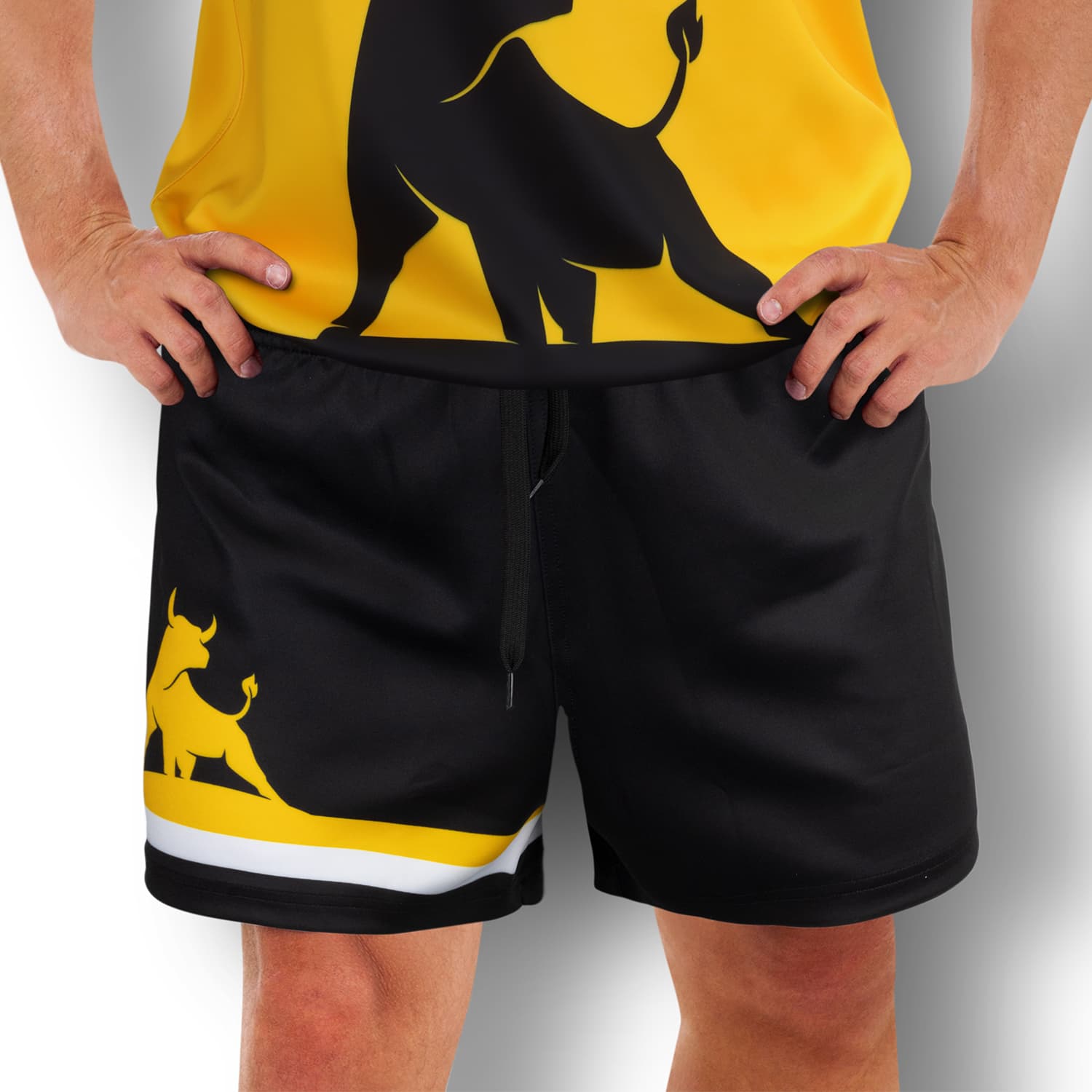 Custom Mens AFL Shorts — view 2 of 4