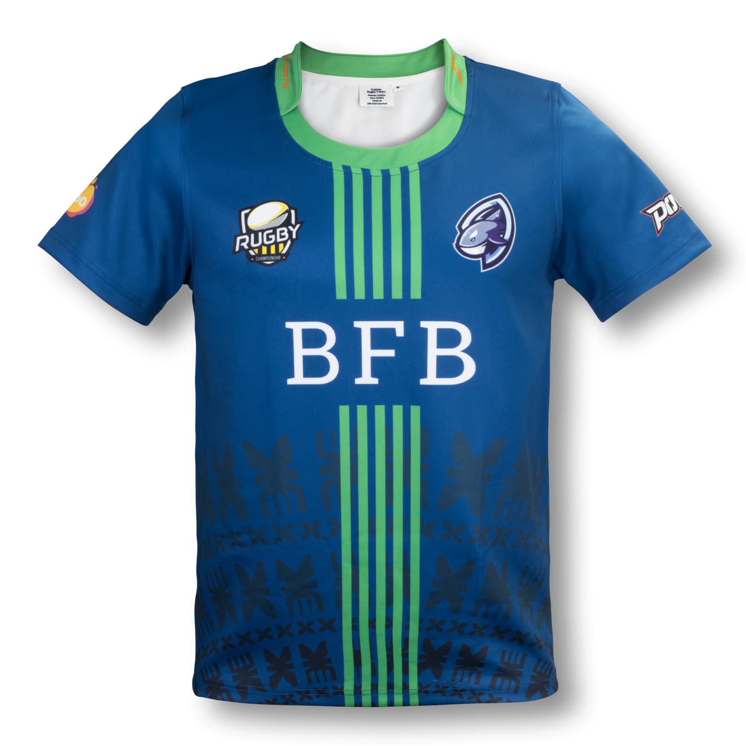Custom Mens Rugby T-Shirt — view 3 of 4