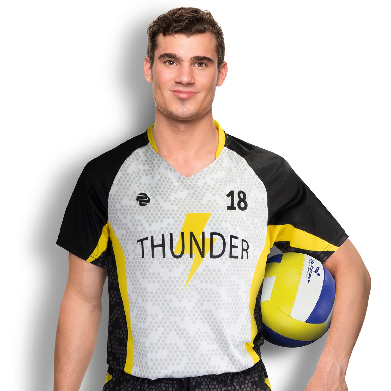 Custom Mens Volleyball Top — view 2 of 4
