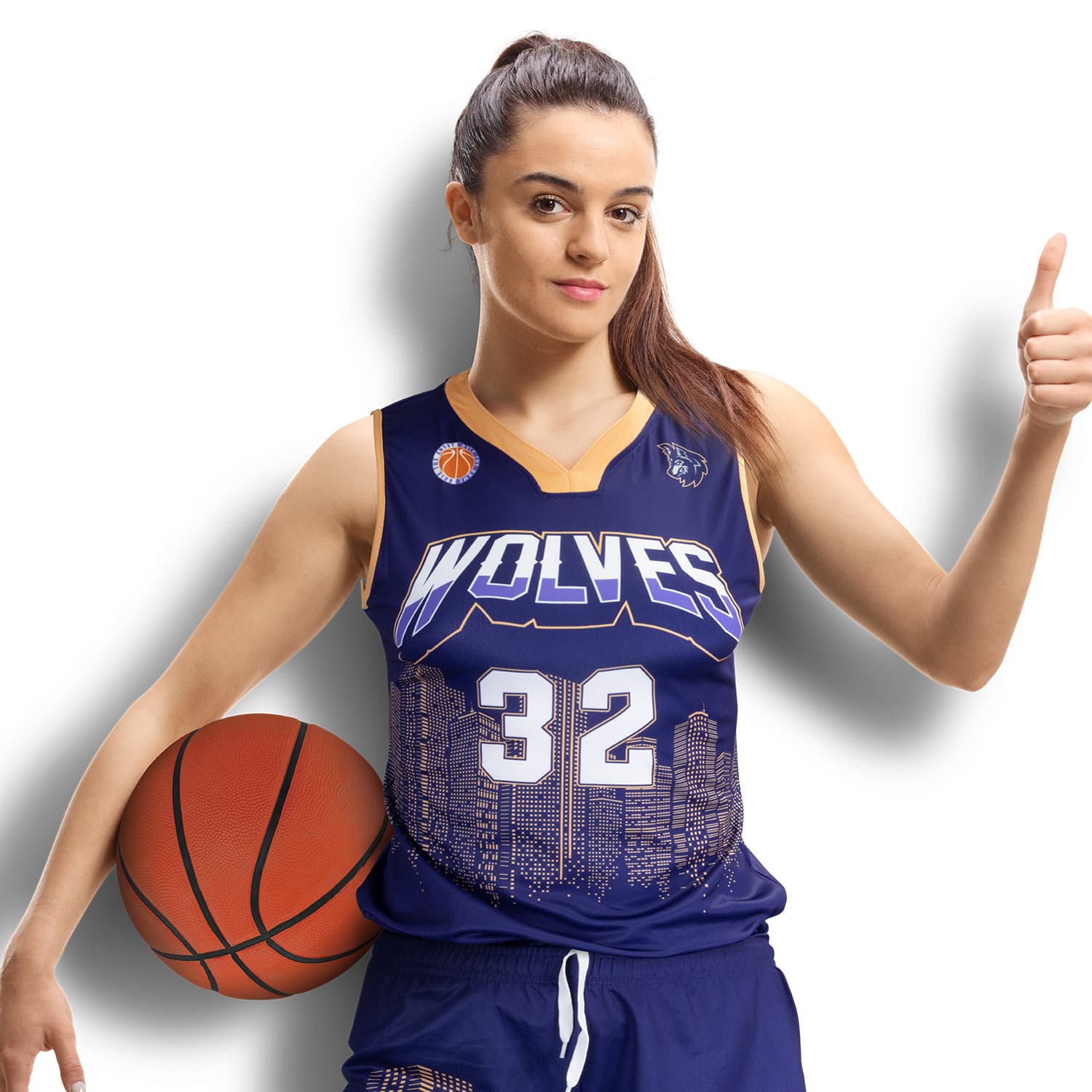 Custom Womens Basketball Top — view 2 of 4