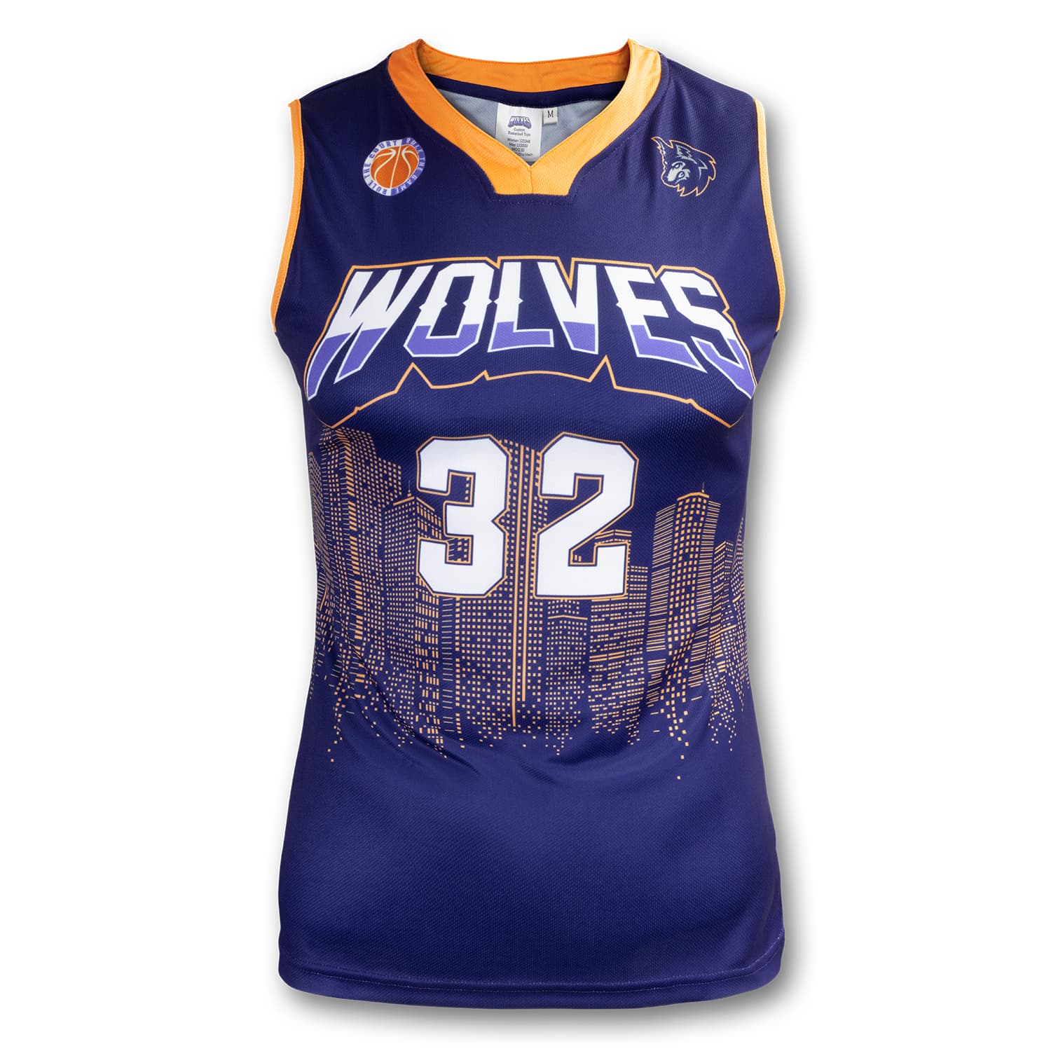 Custom Womens Basketball Top — view 3 of 4