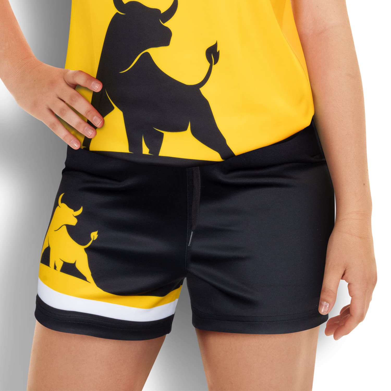 Custom Womens AFL Shorts — view 2 of 4