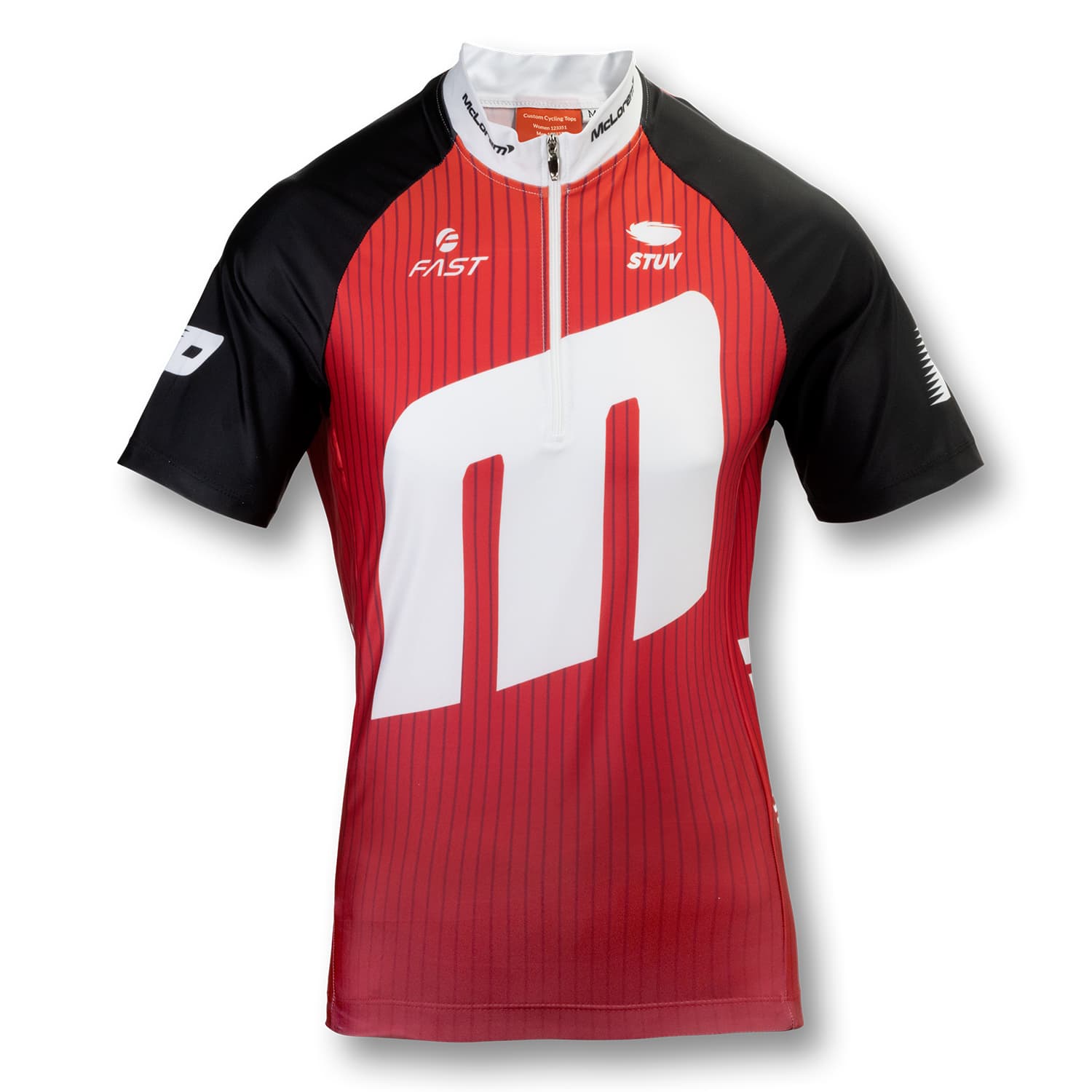 Custom Womens Cycling Top — view 3 of 4