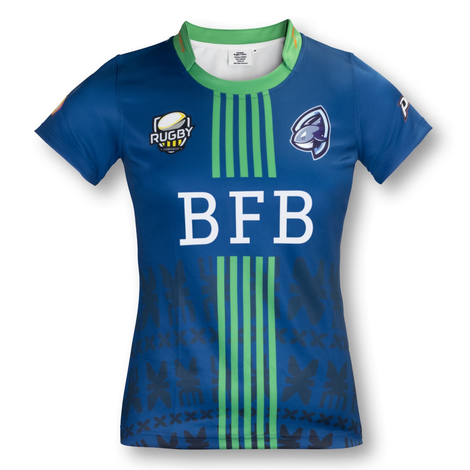 Custom Womens Rugby T-Shirt — view 3 of 4