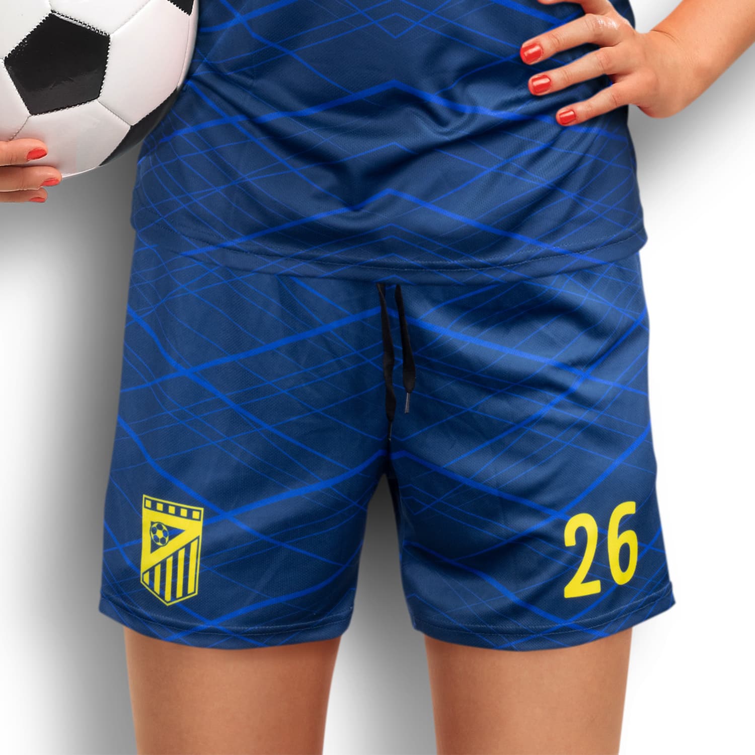 Custom Womens Soccer Shorts — view 2 of 4