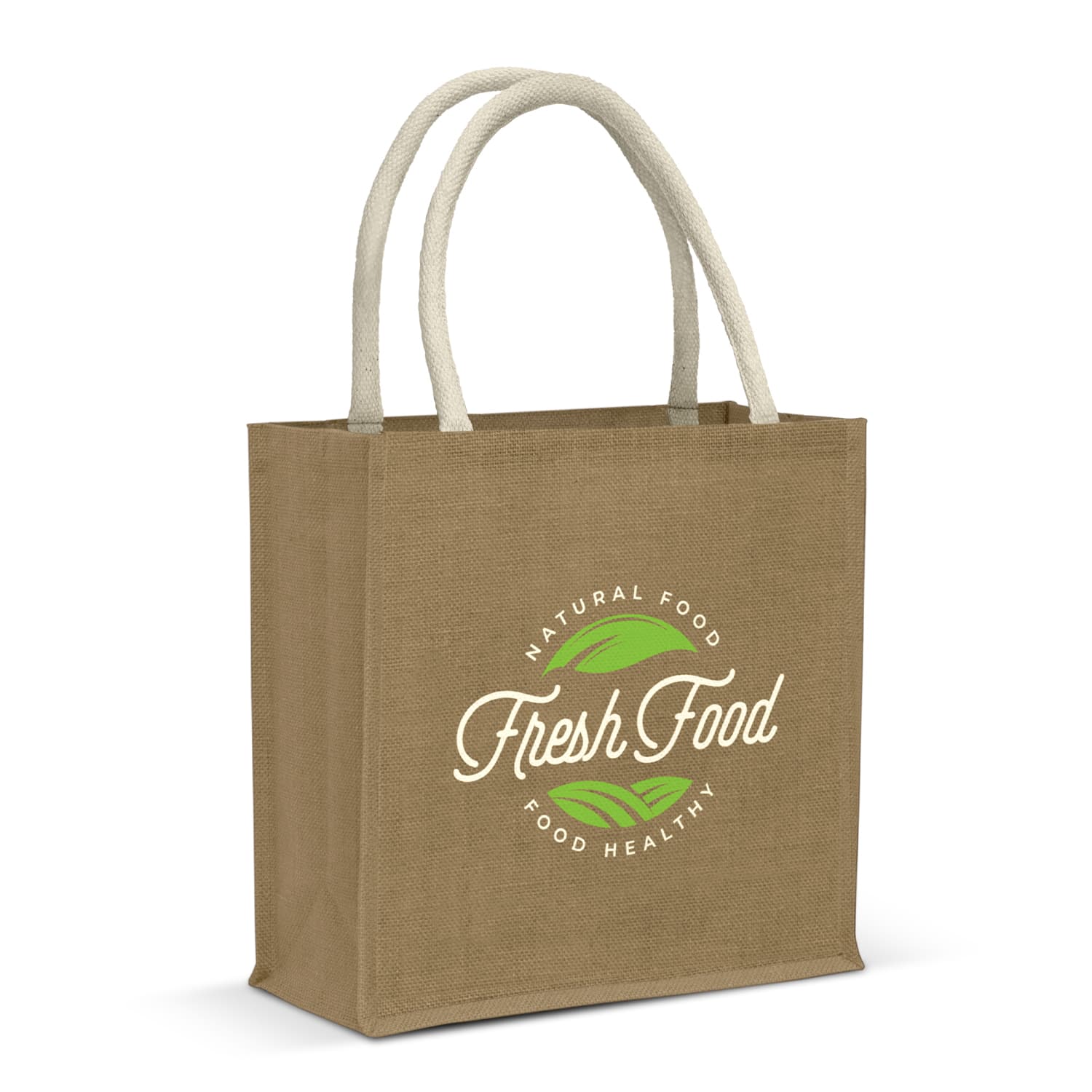 Monza Starch Jute Tote Bag — view 2 of 4