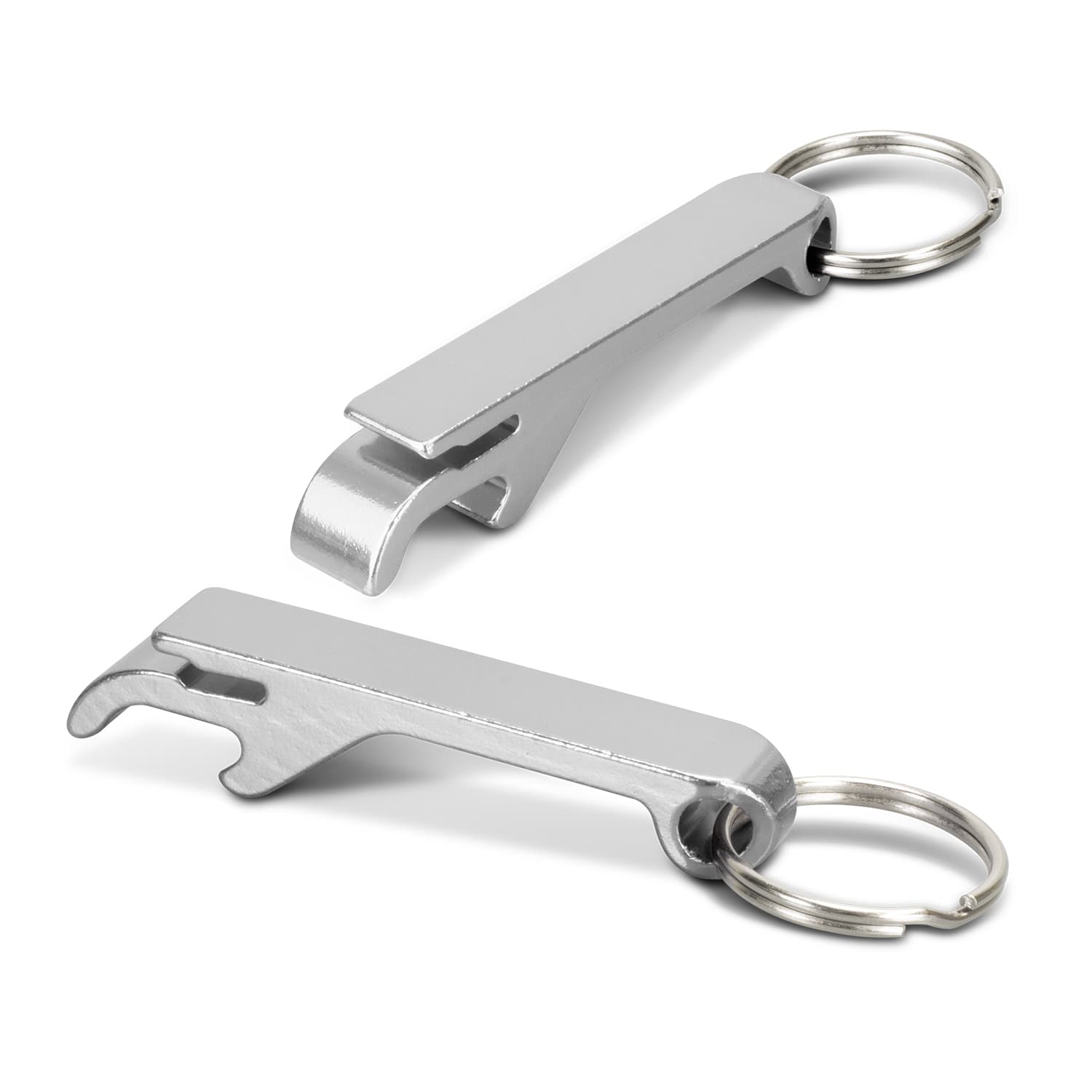 Snappy Metal Bottle Opener Key Ring — view 4 of 4