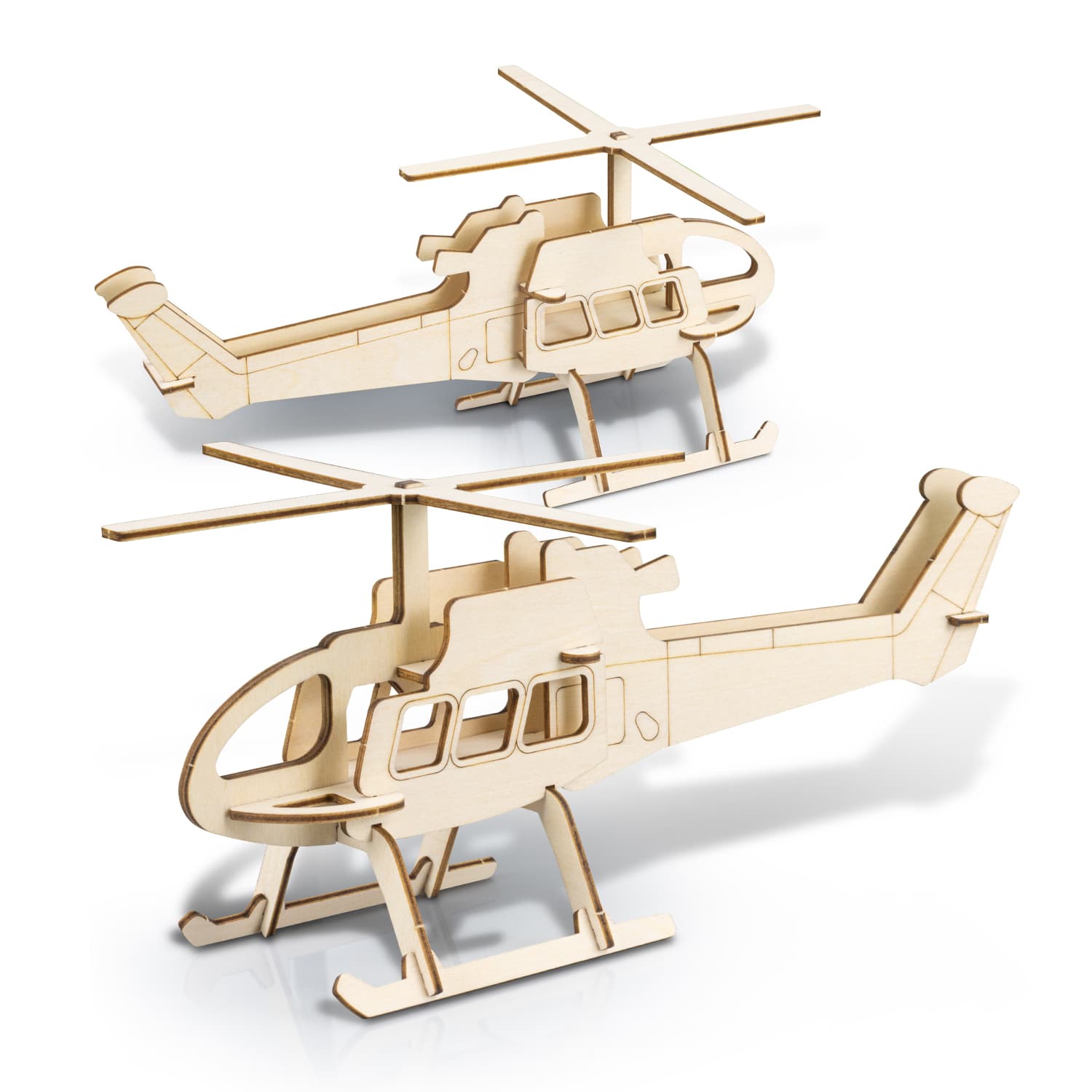 BRANDCRAFT Helicopter Wooden Model — view 4 of 4