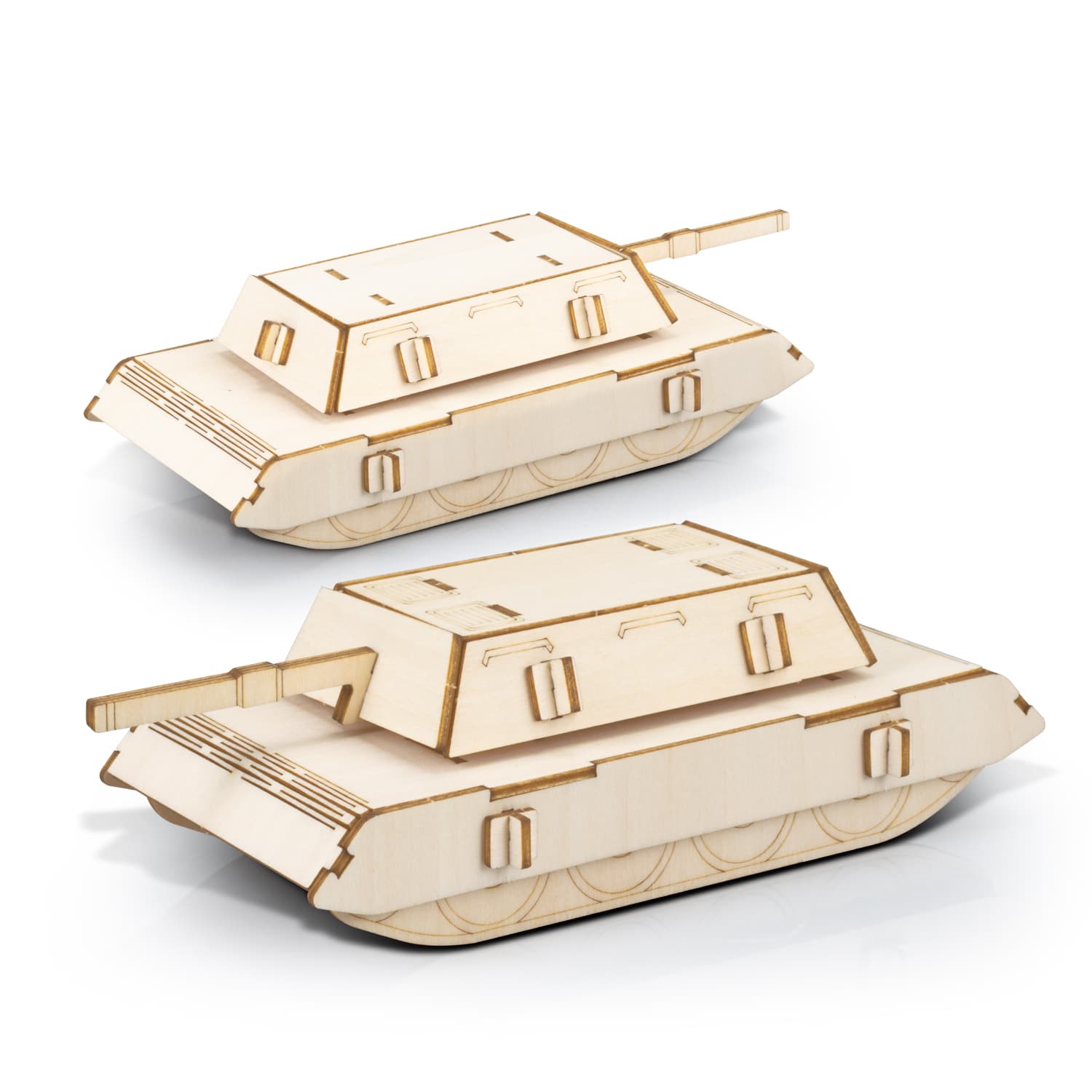 BRANDCRAFT Tank Wooden Model — view 4 of 4