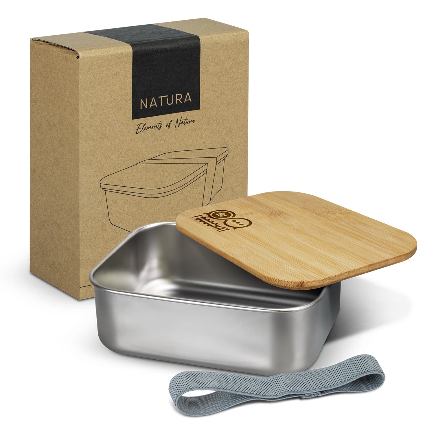 NATURA Stainless Steel Lunch Box — view 2 of 4