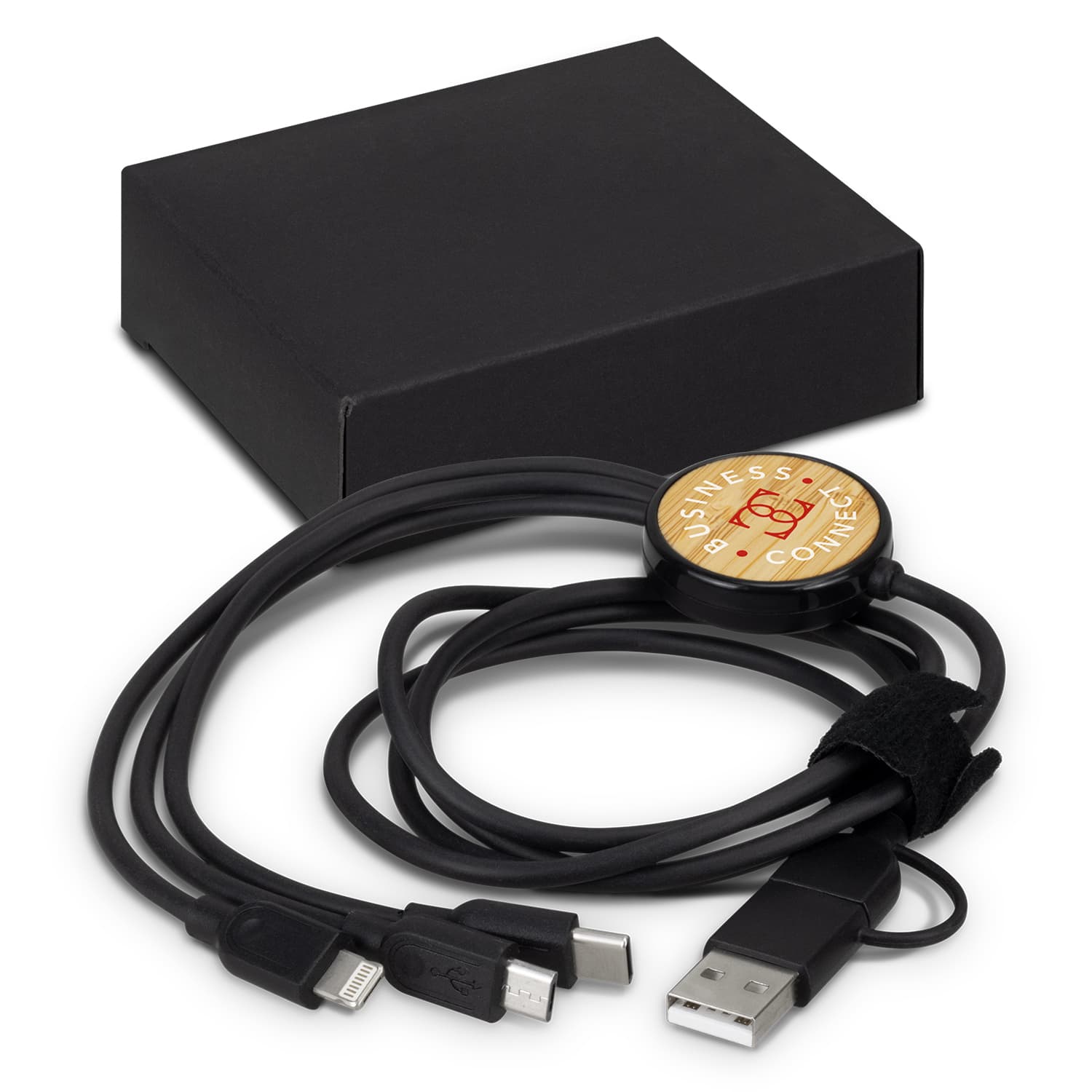 Bamboo Triple Connector Cable — view 2 of 4