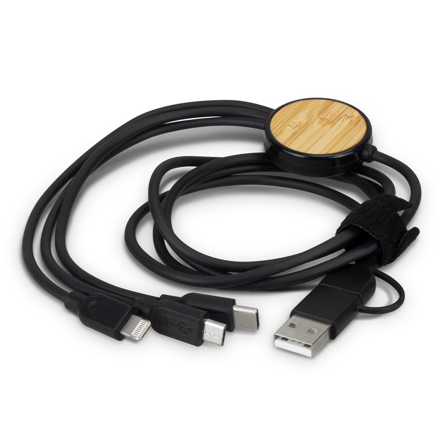 Bamboo Triple Connector Cable — view 3 of 4