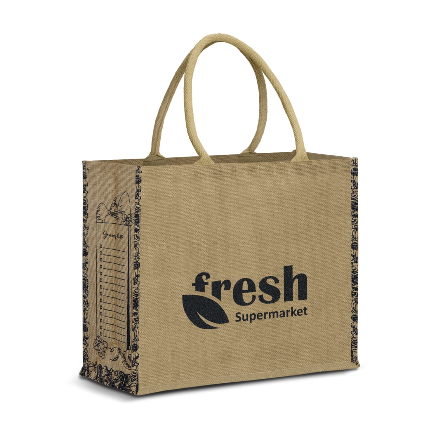Modena Jute Tote Bag — view 2 of 4