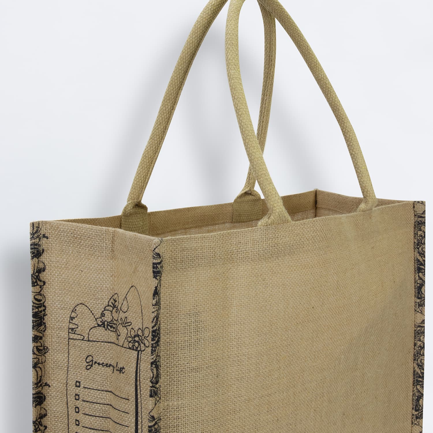 Modena Jute Tote Bag — view 4 of 4