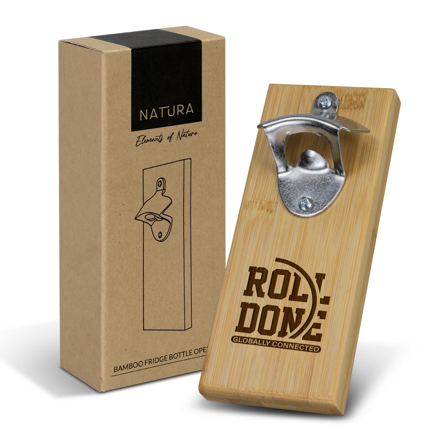 NATURA Bamboo Fridge Bottle Opener — view 2 of 4