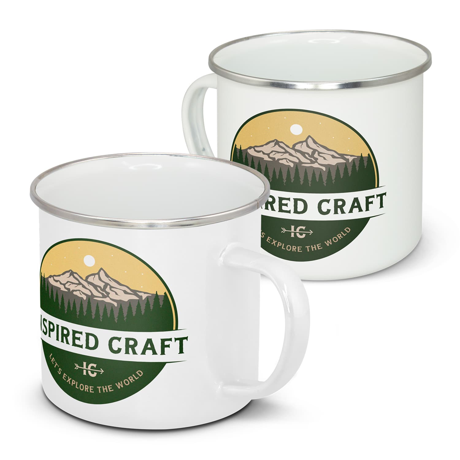 Bendigo Enamel Mug - Full Colour — view 2 of 3