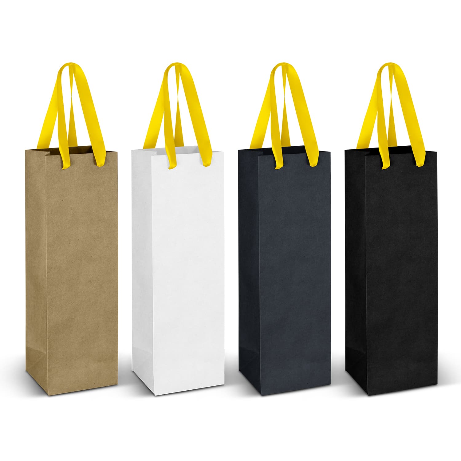 Wine Ribbon Handle Paper Bag — view 4 of 4