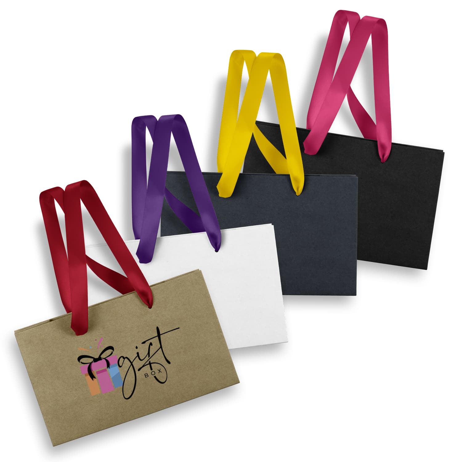 Small Ribbon Handle Paper Bag — view 2 of 4