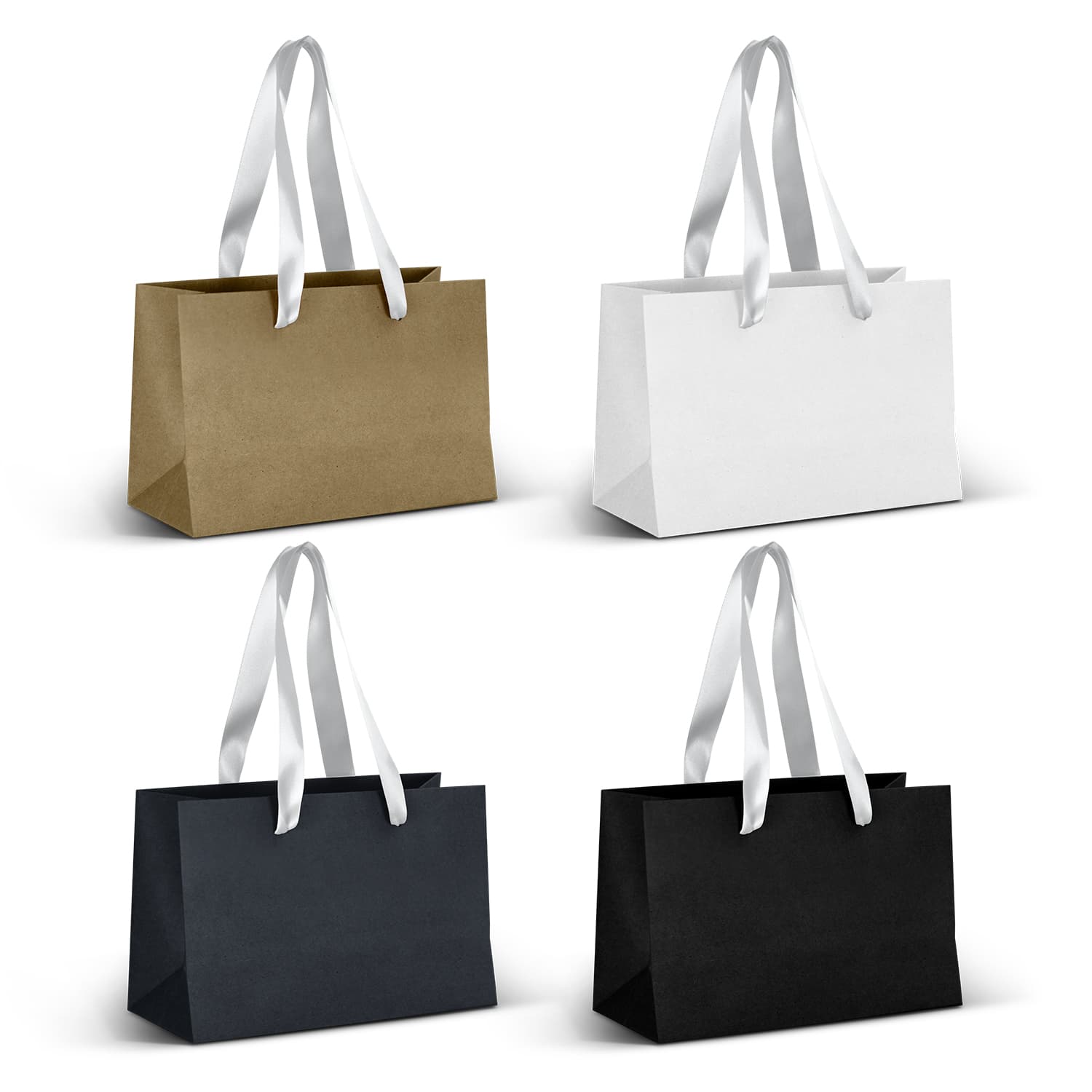 Small Ribbon Handle Paper Bag — view 3 of 4