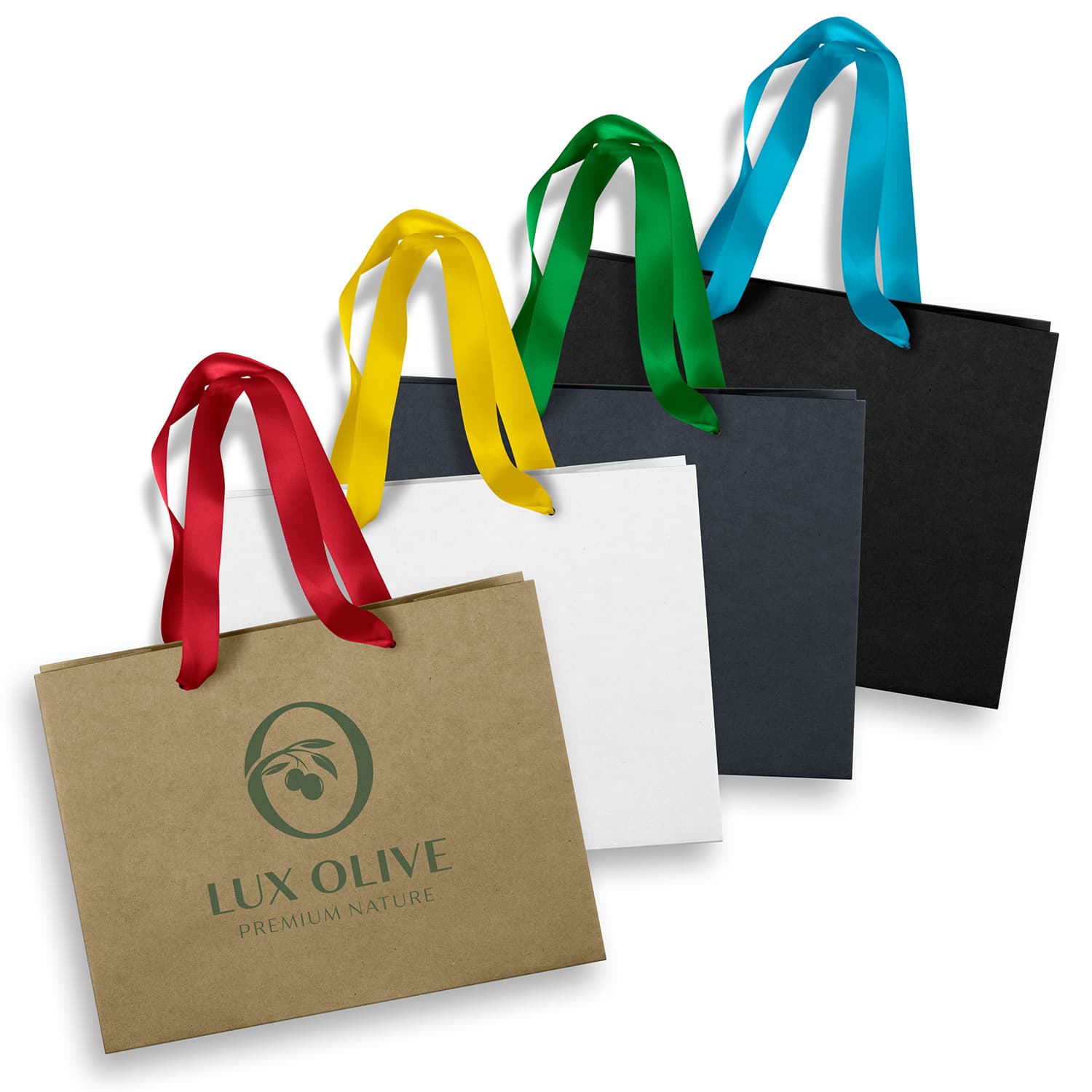 Medium Ribbon Handle Paper Bag — view 2 of 4